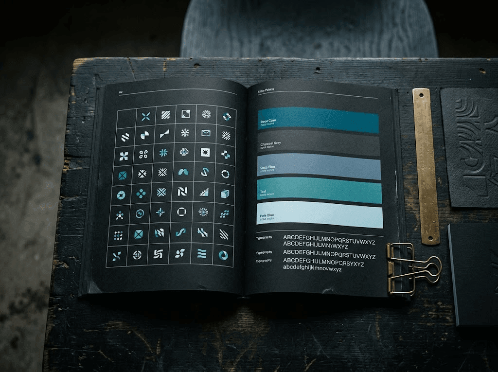 Visual identity layouts adapted for Chinese platforms and packaging