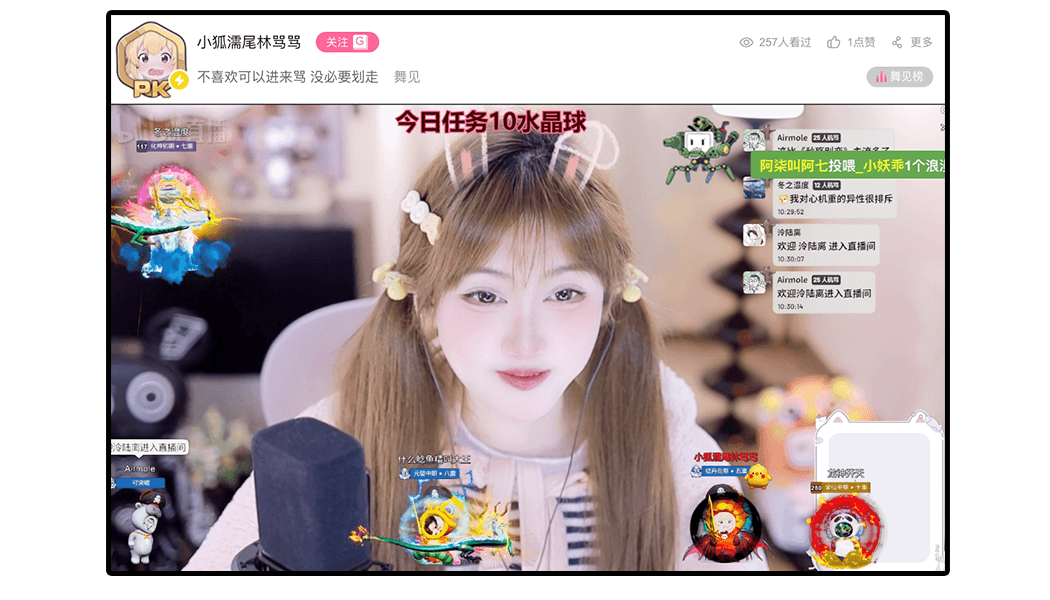 Bilibili interface 2