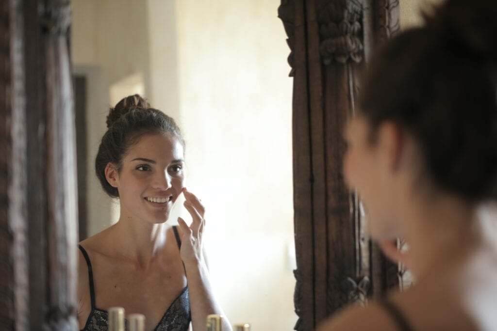 Professional woman smiling at camera
