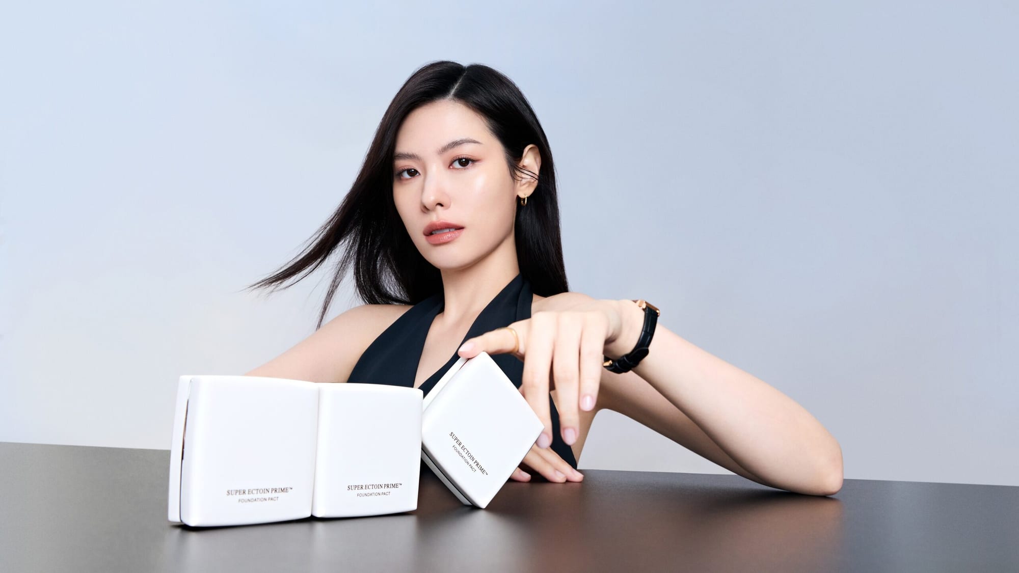 Age 20's Little Milk Brick cushion campaign visual