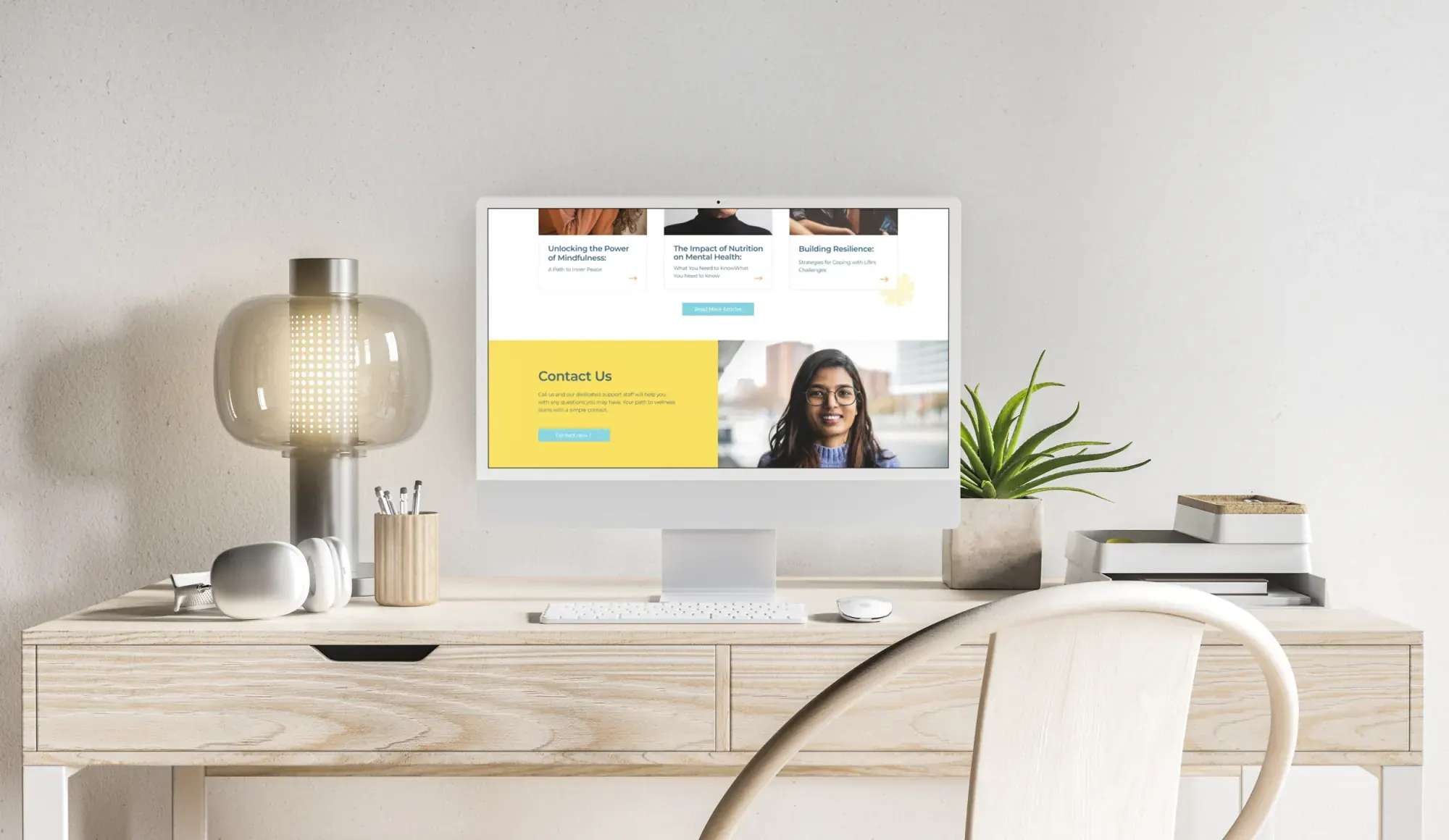 SohoMD platform shown on a desktop monitor